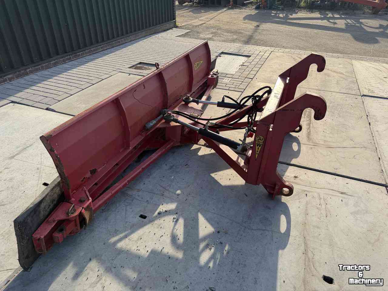Rubber yard scraper Wifo Rubber schuif