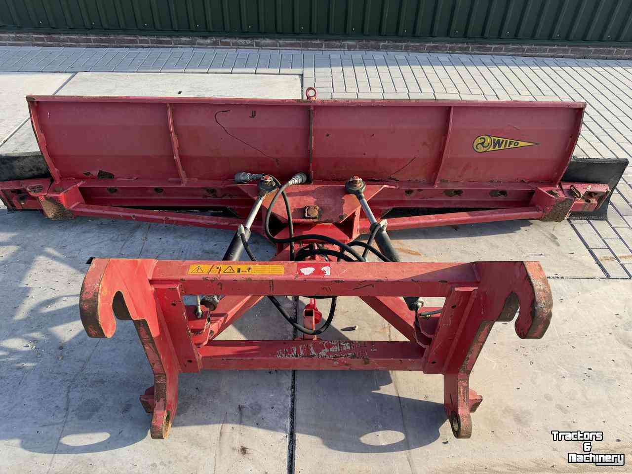 Rubber yard scraper Wifo Rubber schuif