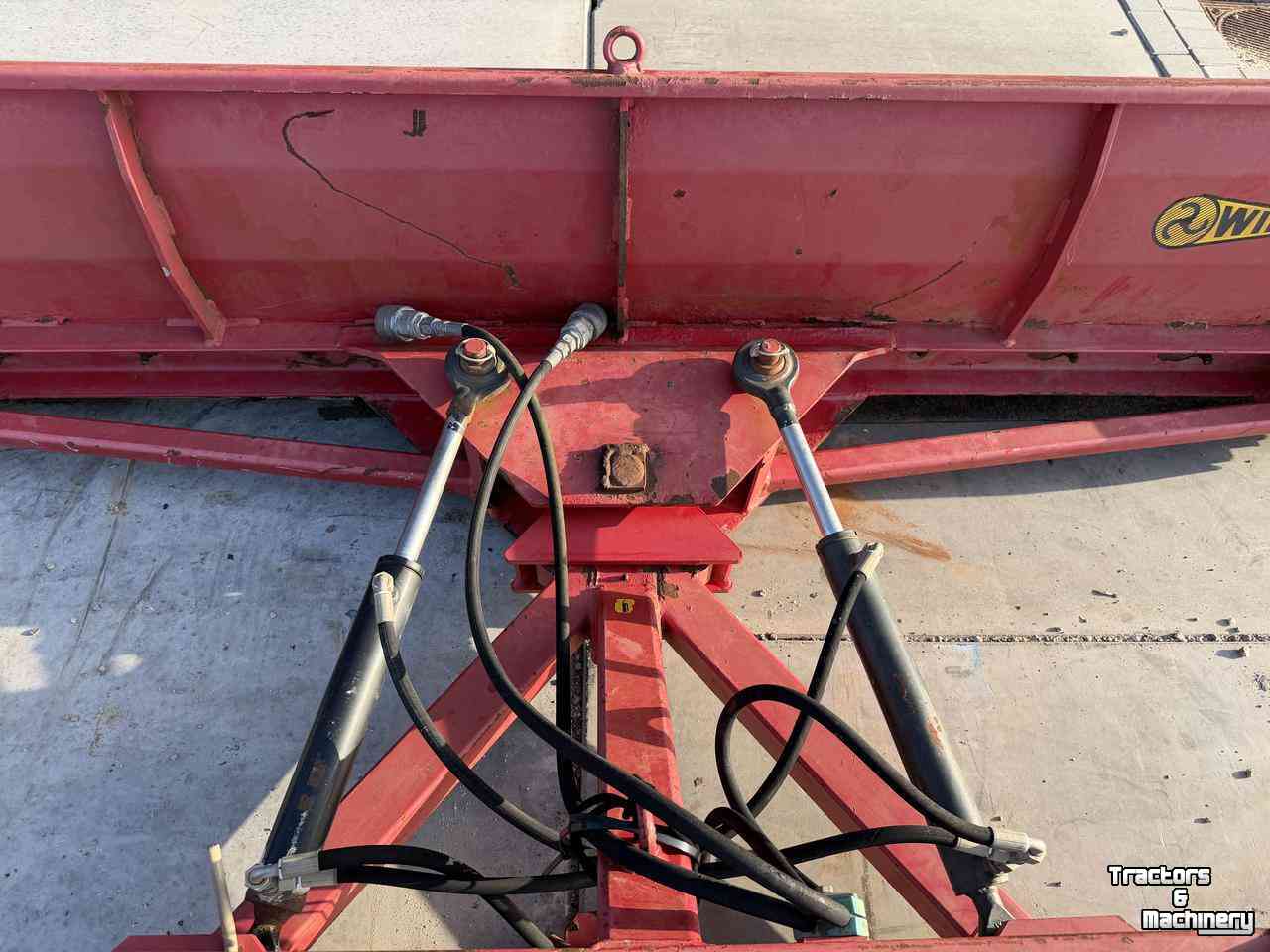 Rubber yard scraper Wifo Rubber schuif