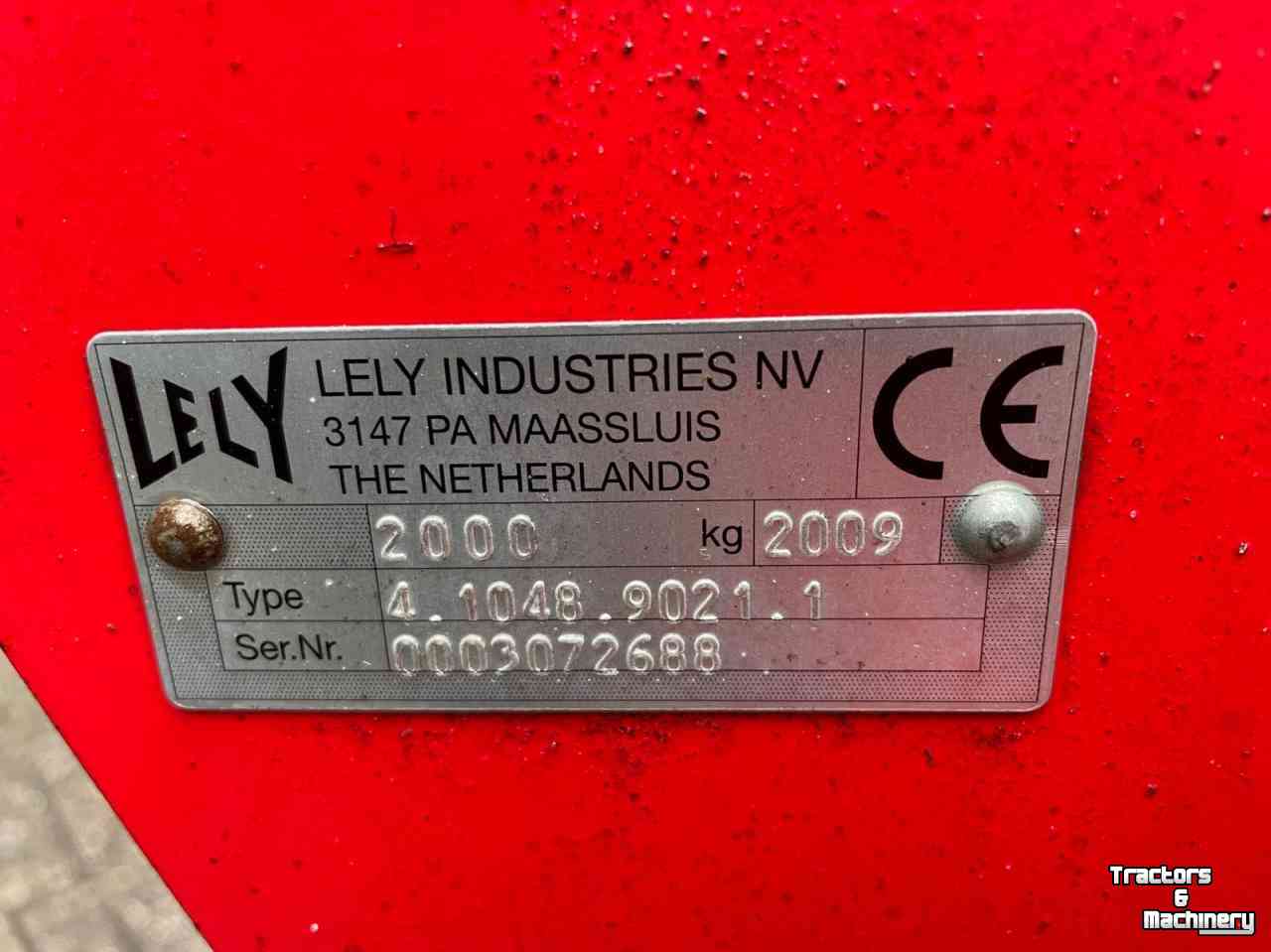 Tedder Lely Lely Lotus 900 schudder