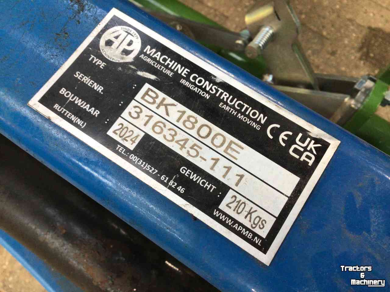 Bale clauw AP BK 1800 E