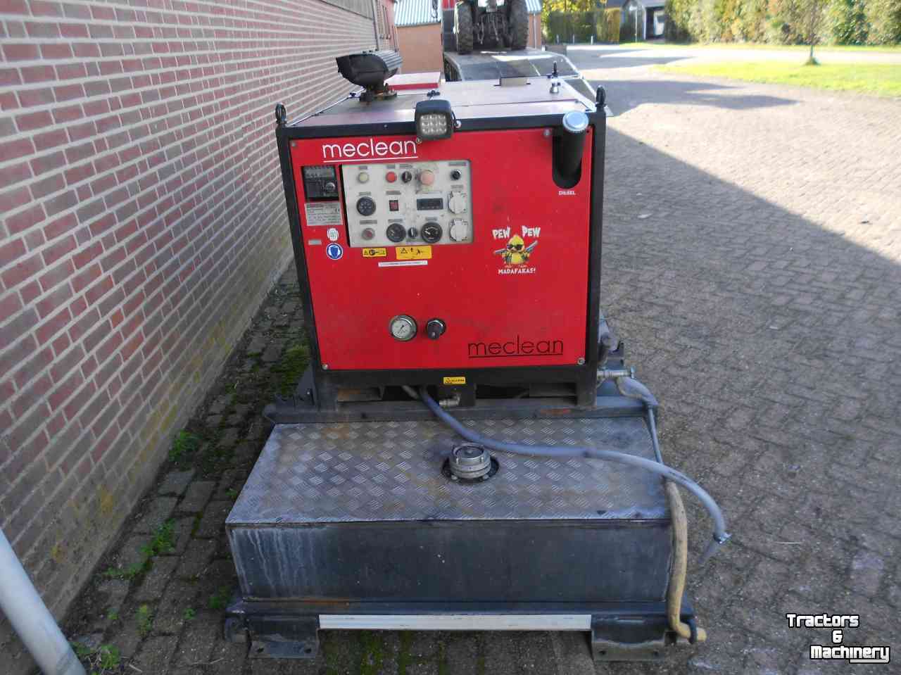 High-pressure cleaner, Hot / Cold Meclean mobiel warm water reiniger unit