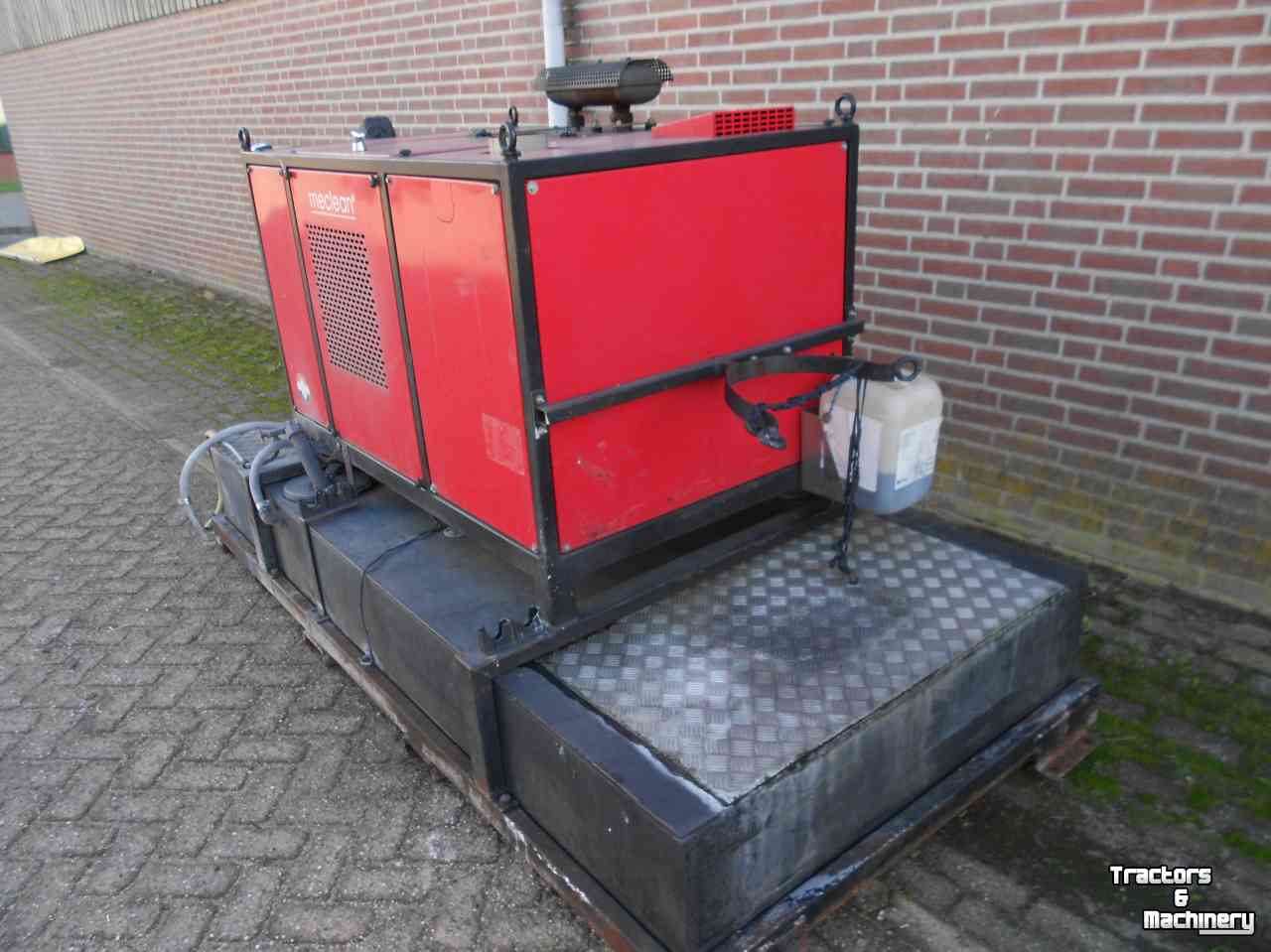 High-pressure cleaner, Hot / Cold Meclean mobiel warm water reiniger unit