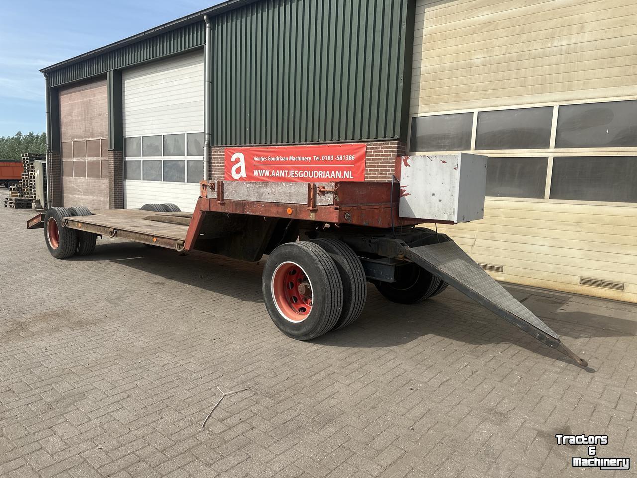 Ramp trailer AGM Dieplader