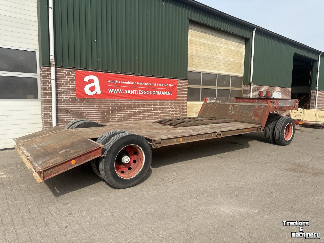 Ramp trailer AGM Dieplader