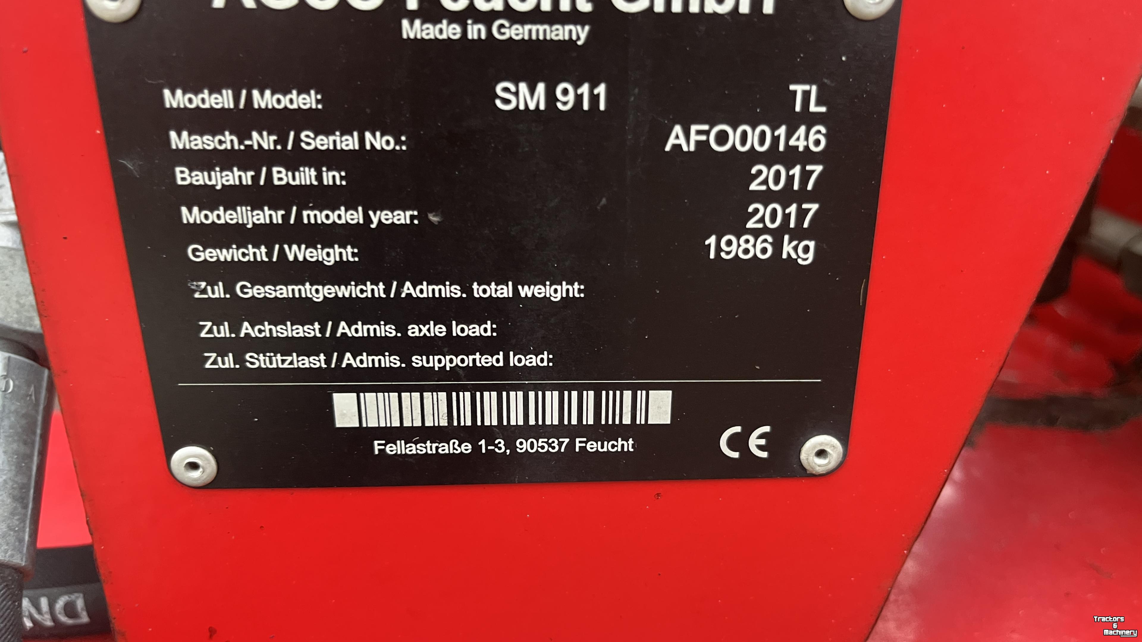 Mower Fella Fella Sm 911