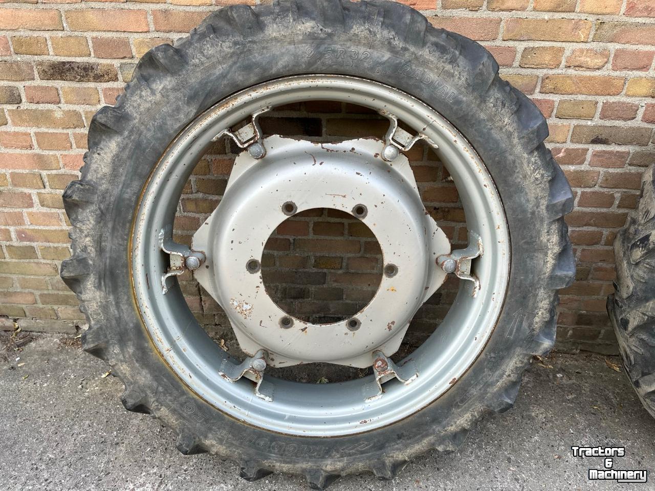 Wheels, Tyres, Rims & Dual spacers Kleber 9.5R32 EN 12.4R46