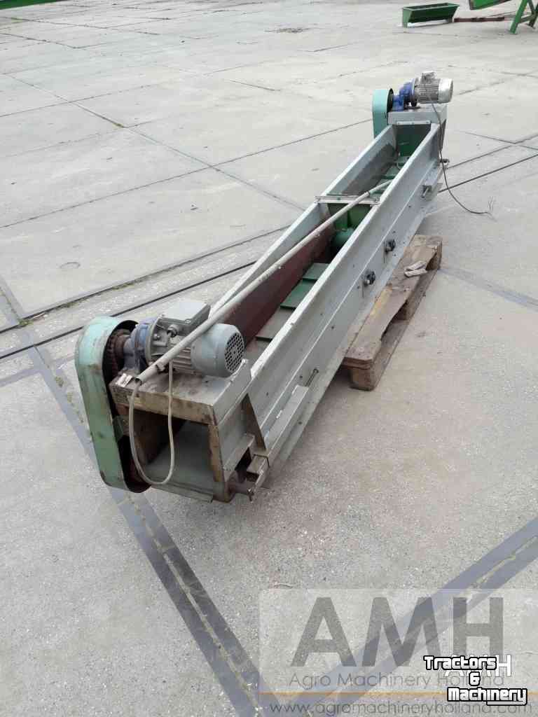 Conveyor Pro-Pak Dubbele vlakke afvoerband 2x1400x250 afvoerband dischargebelt querband
