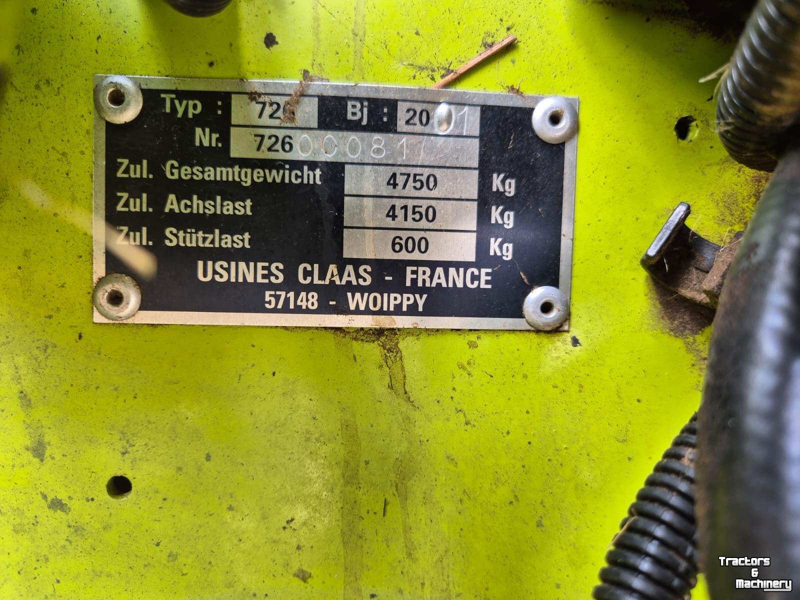 Balers Claas Rollant 250 Uniwrap