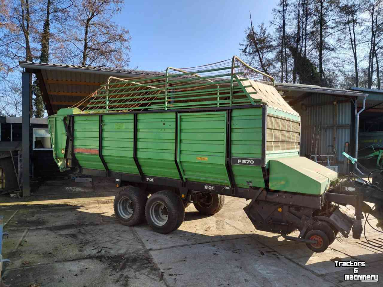 Self-loading wagon Deutz-Fahr F 570