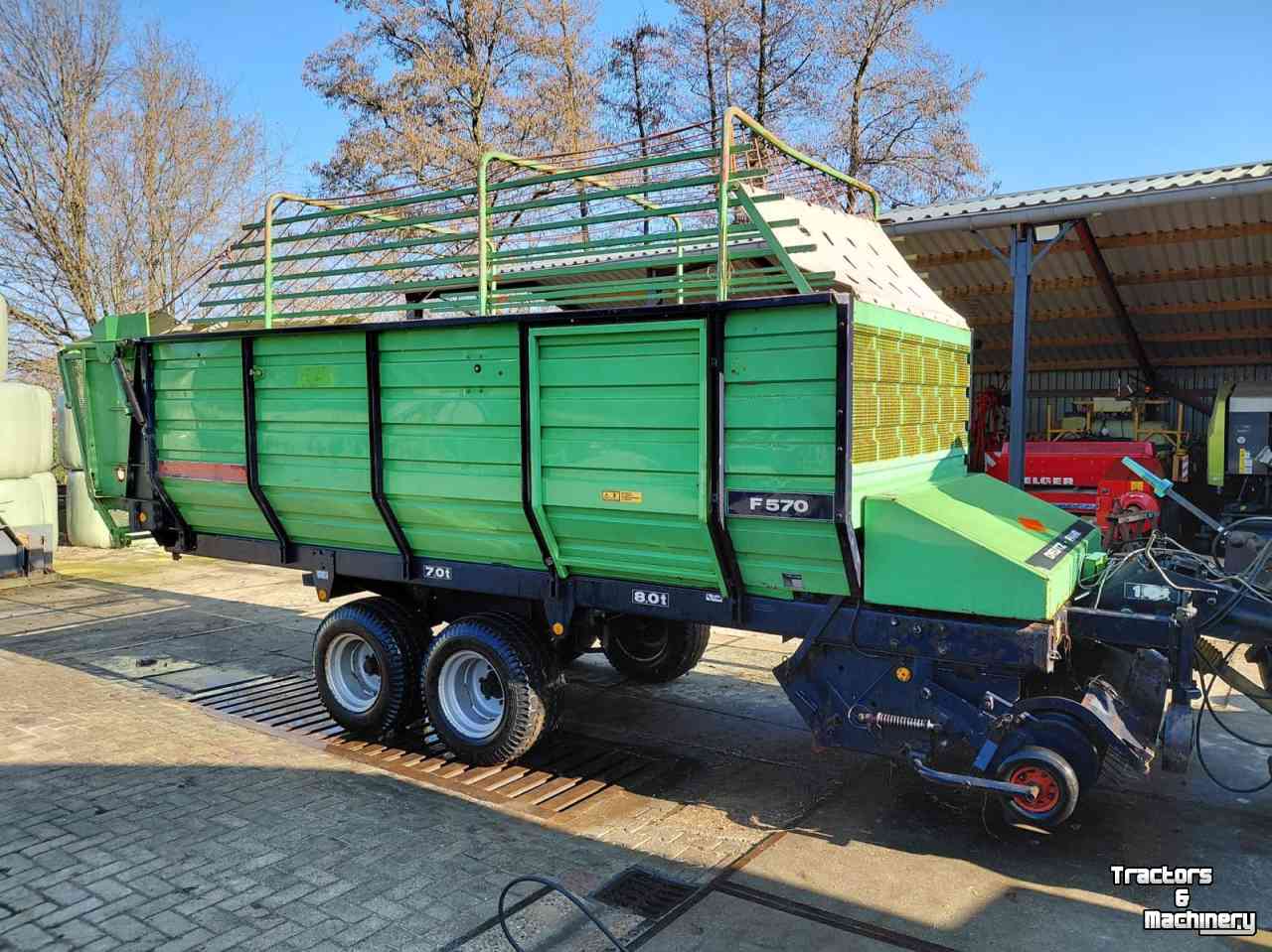 Self-loading wagon Deutz-Fahr F 570