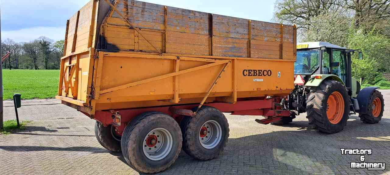 Dumptrailer Cebeco kipper 8 ton