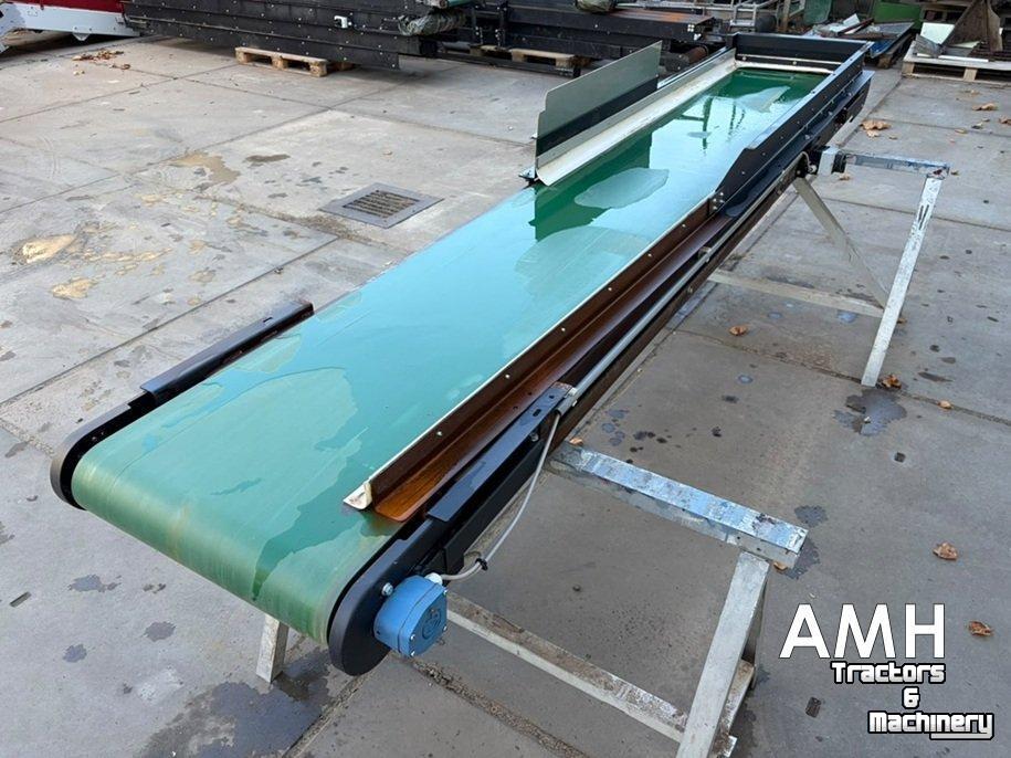 Conveyor  3450X550 TRANSPORTBAND VLAKKE BAND FLAT BELT CONVEYOR BELT FLACHBAND FÖRDERBAND