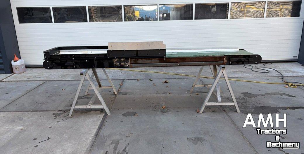 Conveyor  3450X550 TRANSPORTBAND VLAKKE BAND FLAT BELT CONVEYOR BELT FLACHBAND FÖRDERBAND