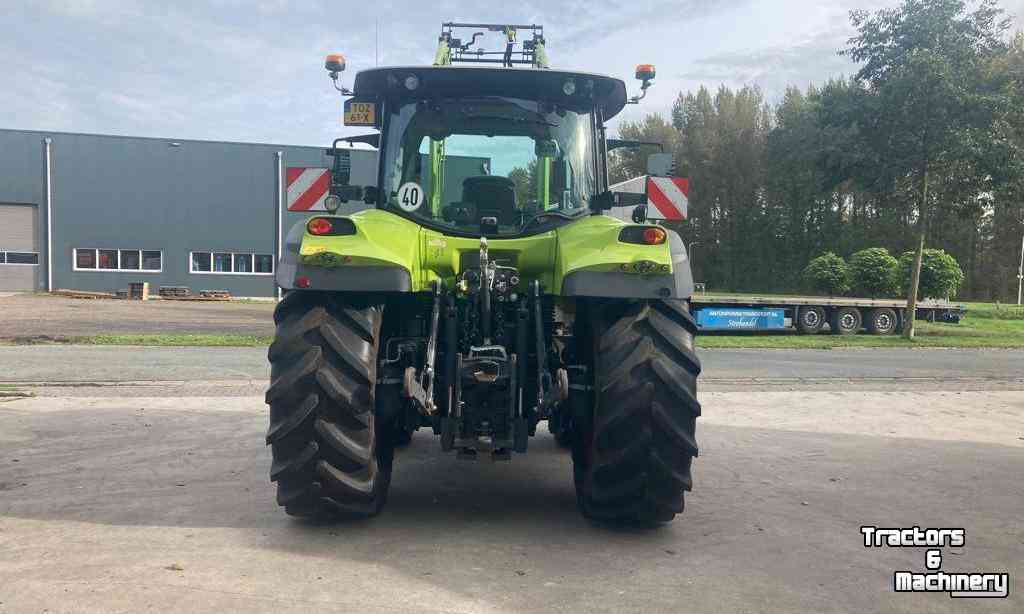 Tractors Claas Arion 510 CIS + Frontlader / Voorlader FL 120