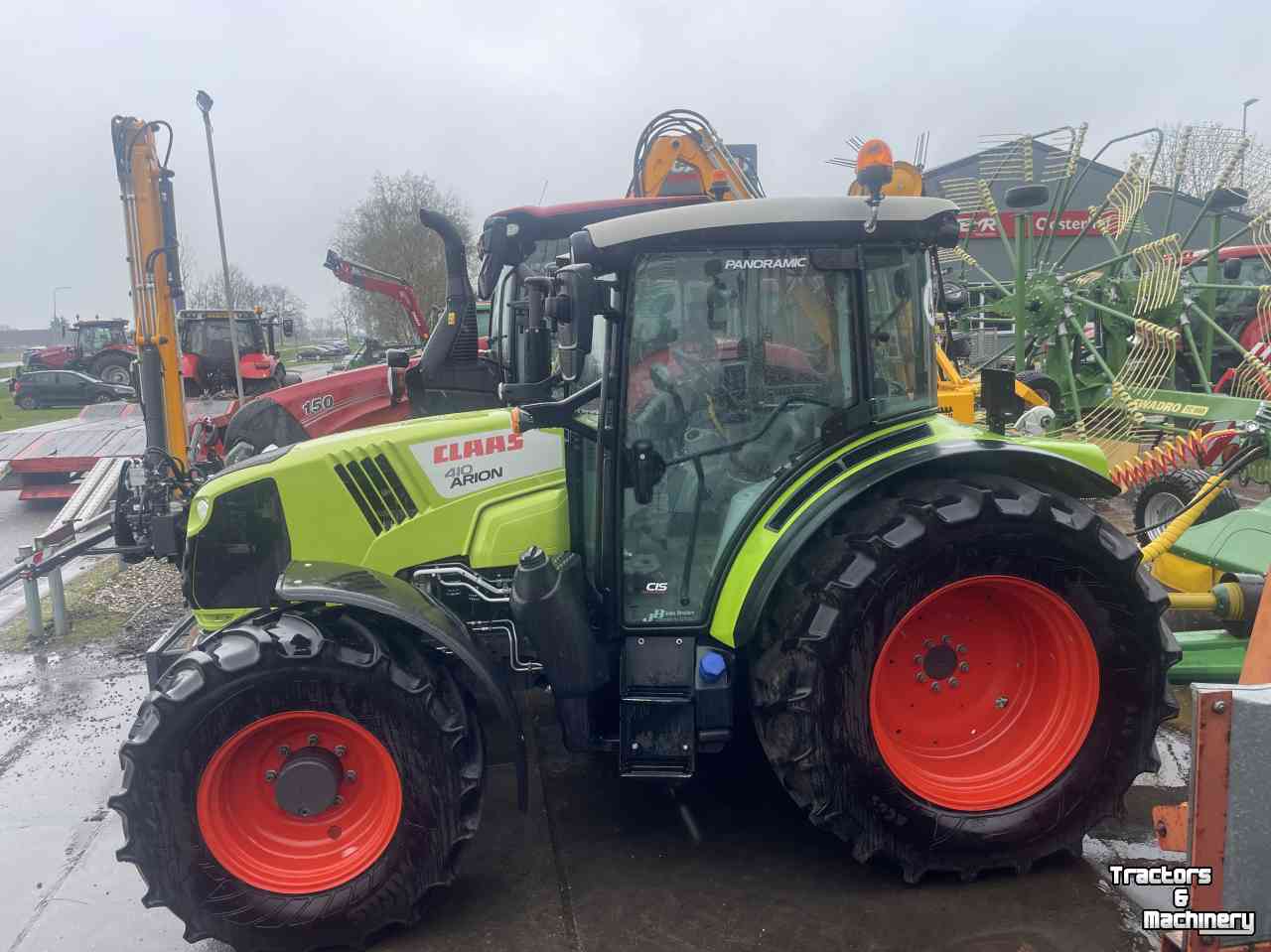 Tractors Claas Arion 410 Panorama CIS