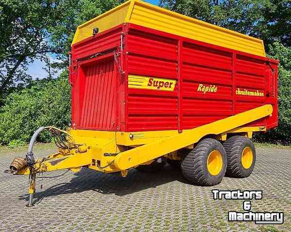 Self-loading wagon Schuitemaker Super Rapide  125 SW opraapwagen
