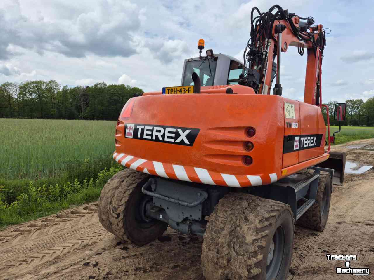 Excavator mobile Terex TW 160
