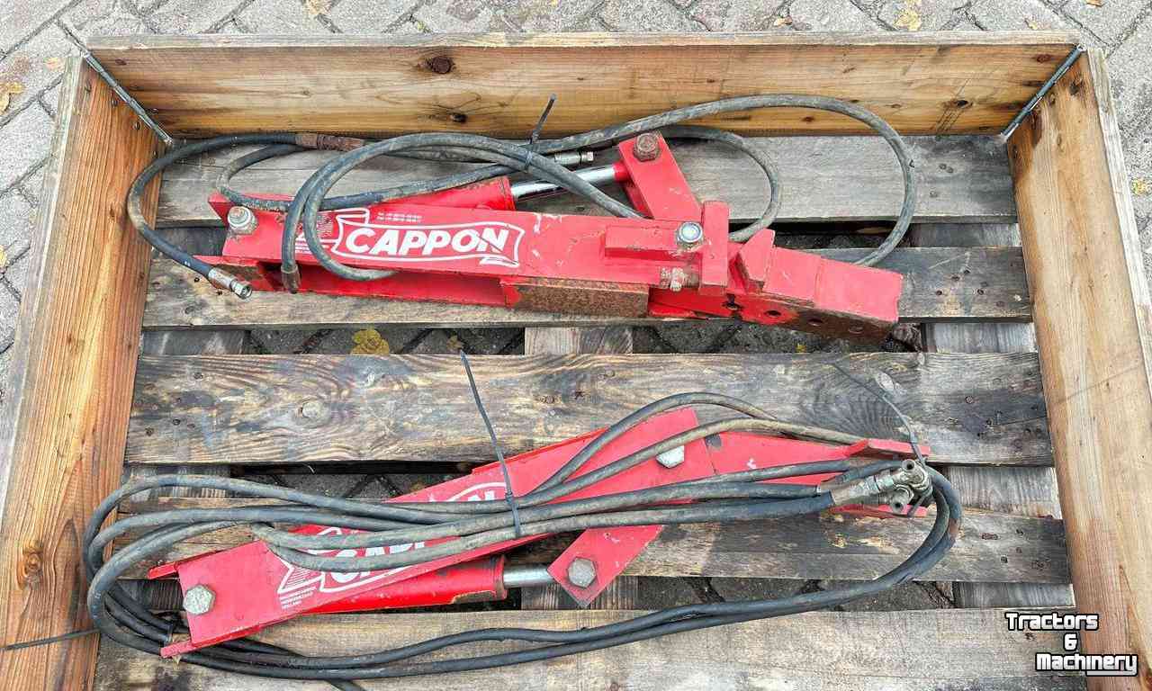 Diverse used spare-parts Cappon Vorenpakkerarm / Pakkerarm hydraulisch