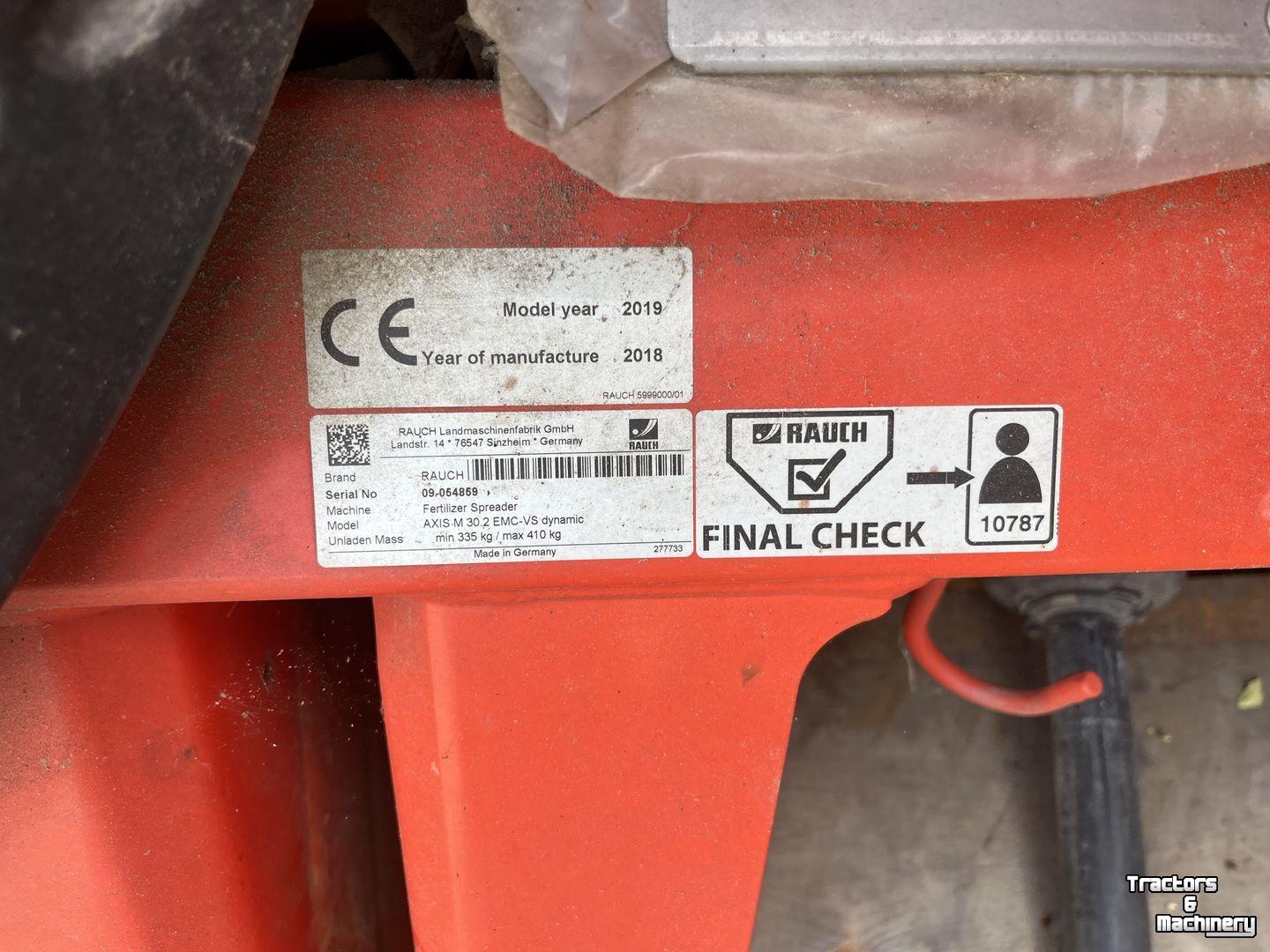 Fertilizer spreader Kuhn AXIS