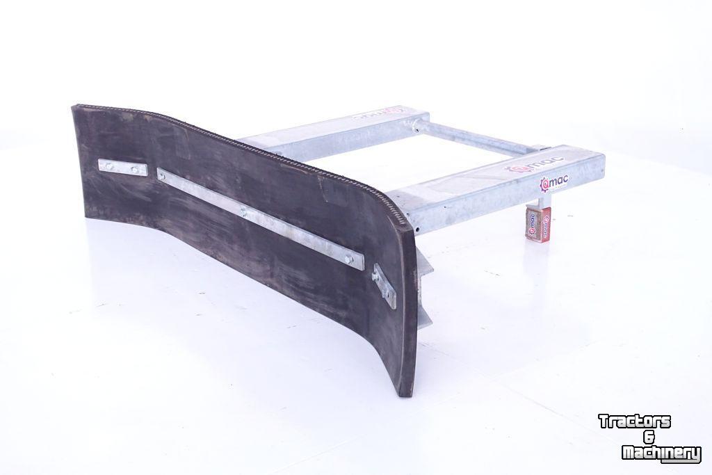 Rubber yard scraper Qmac 240 SCHUIF VAST LEPELINSTEEK