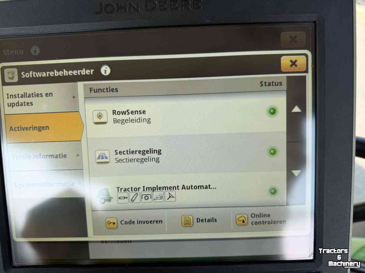 Tractor John Deere 6130R 50 KM Command pro