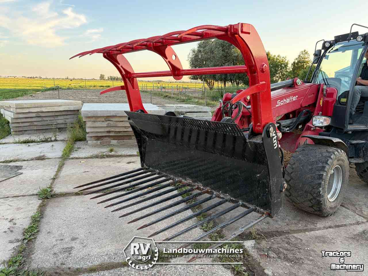 Silage Grabbucket / Grabfork VTM Zware uitvoering mestgrijper Schäffer ZGAN (bieden!)