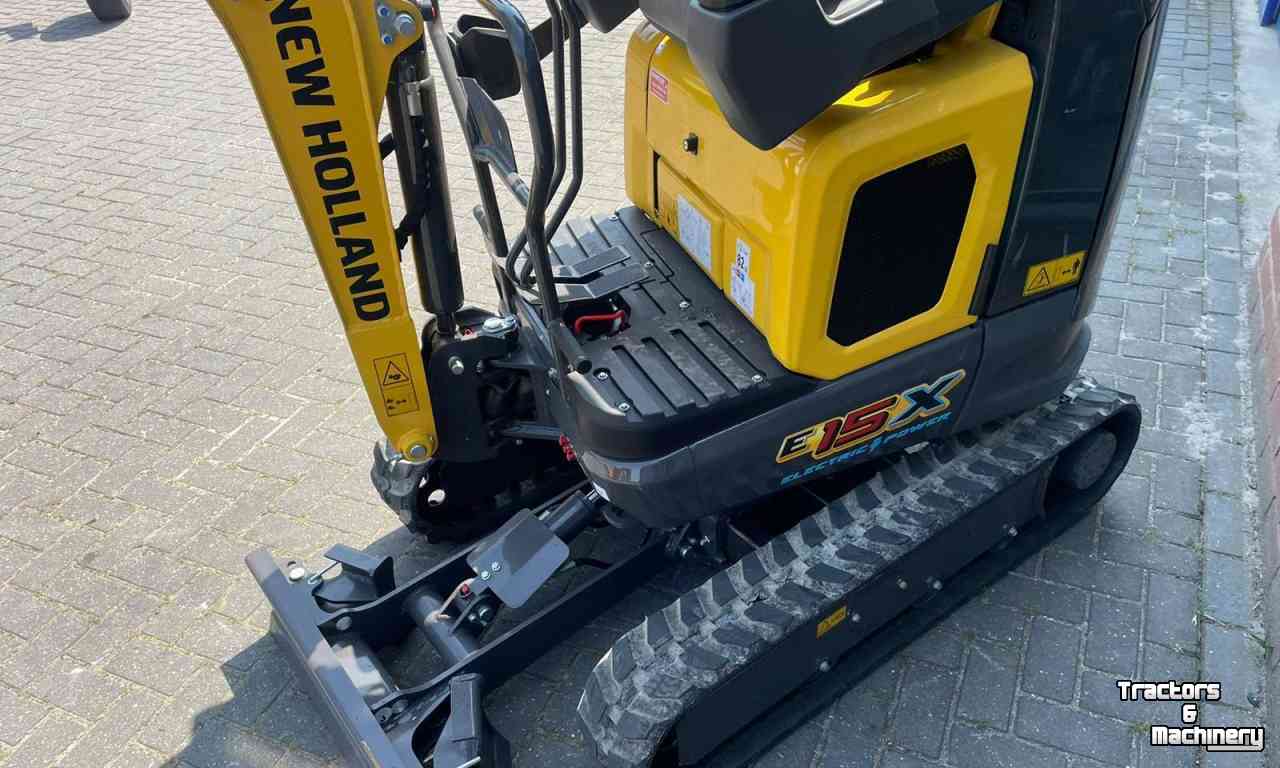 Mini-Excavator New Holland E15X Elektrische mini-graver