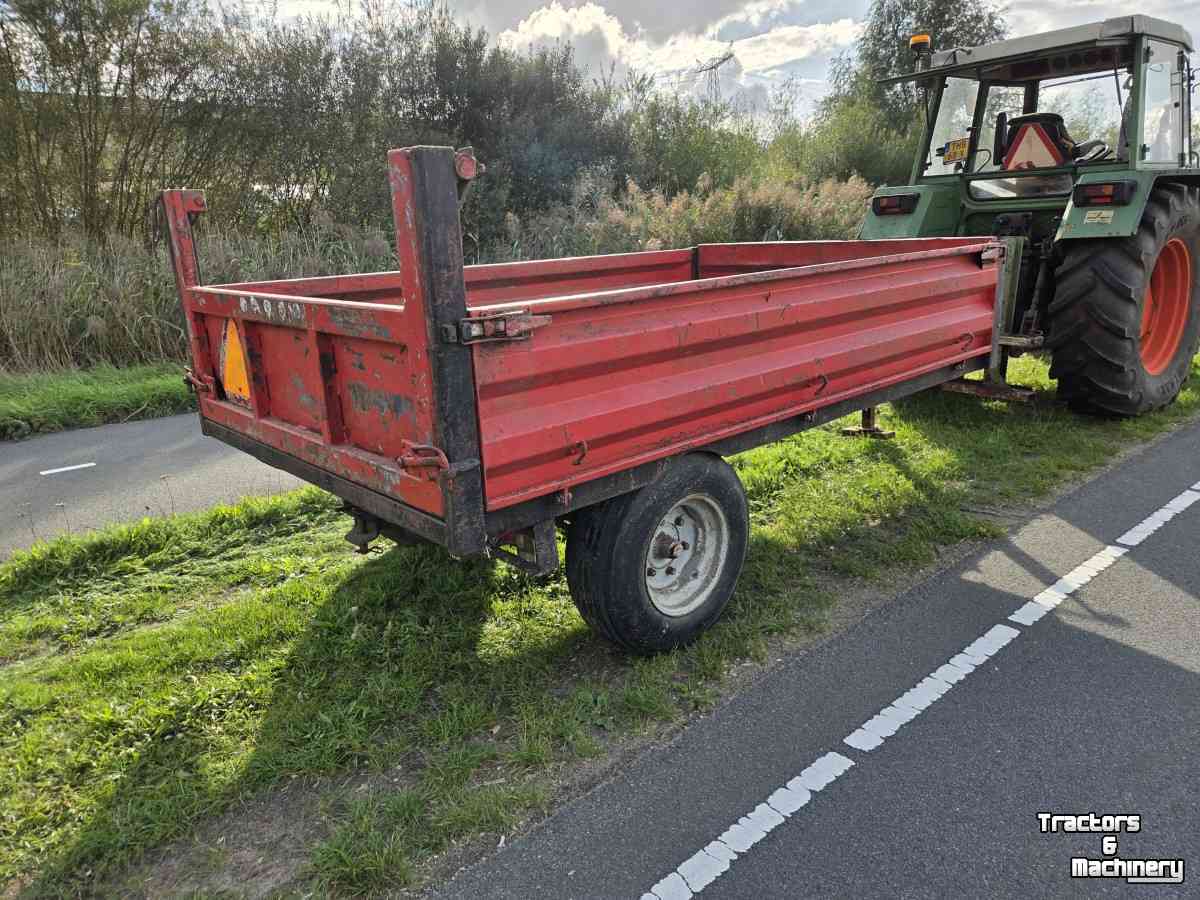 Dumptrailer Nimos TW4 4 tons kipper