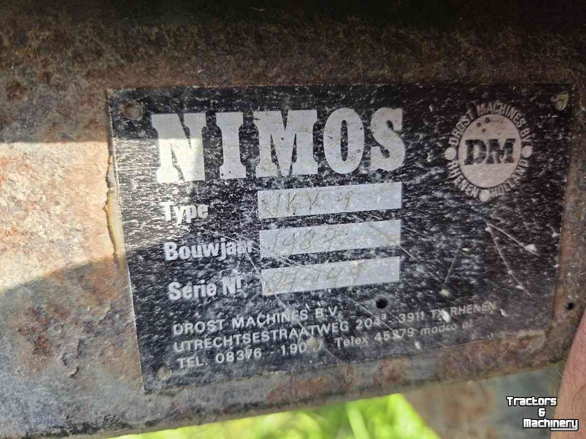 Dumptrailer Nimos TW4 4 tons kipper