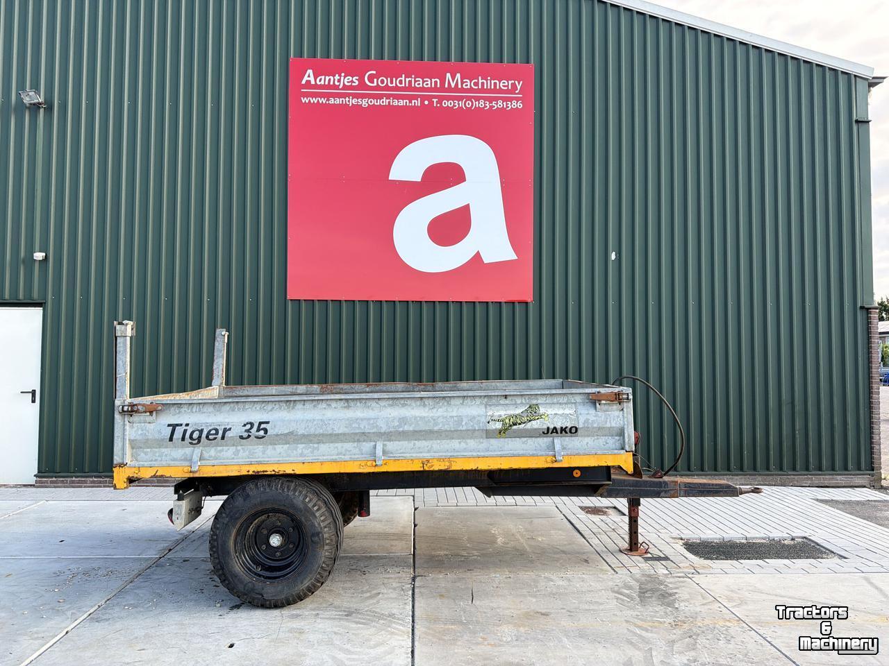 Dumptrailer Jako Kieper tiger 35