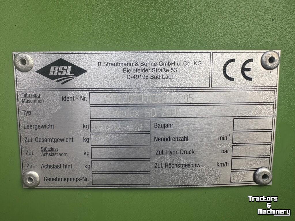 Silage block-cutter Strautmann Hydrofox HQ 2500