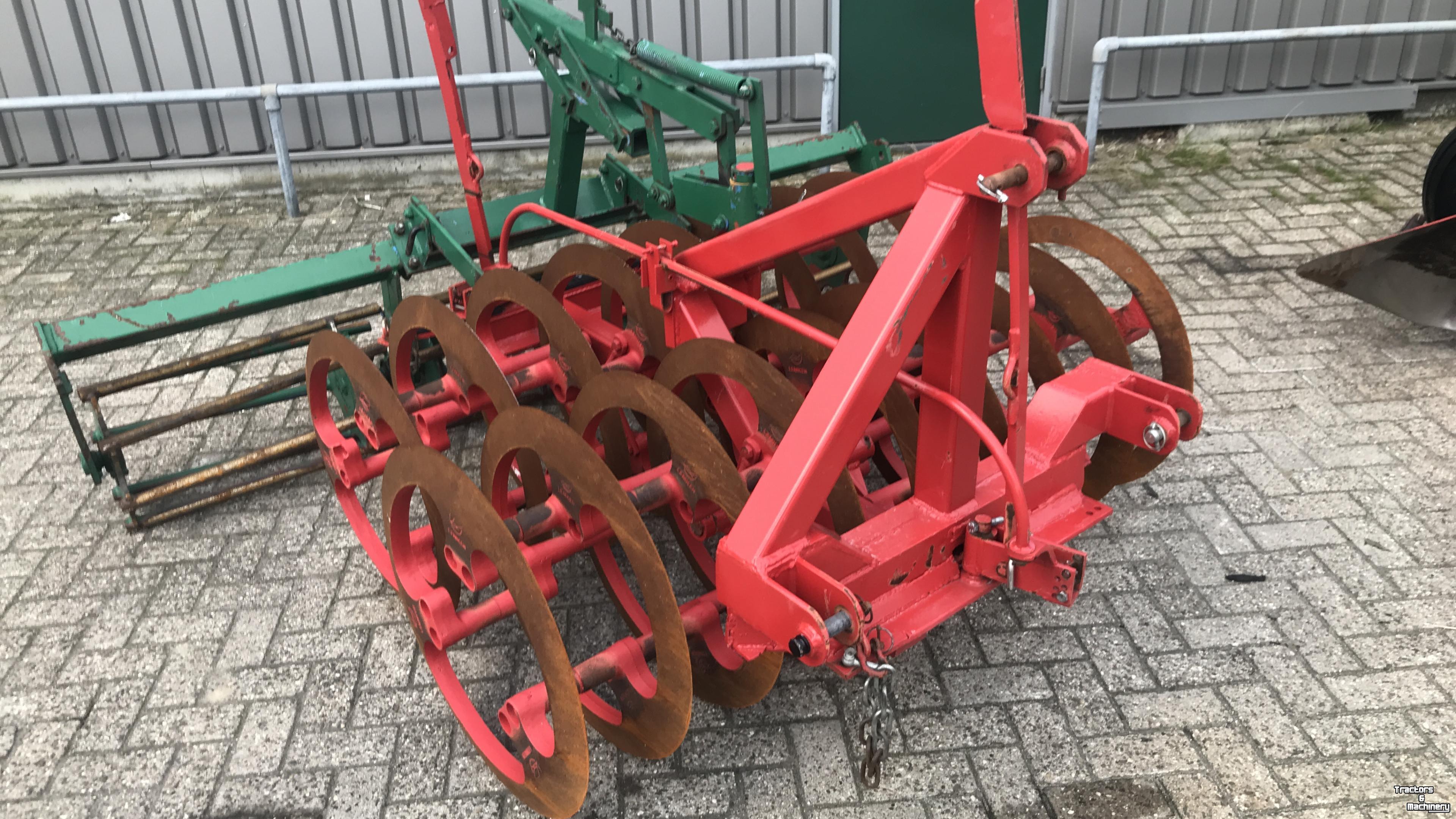 Ploughs Kverneland LD85 4-schaar met vorenpakker