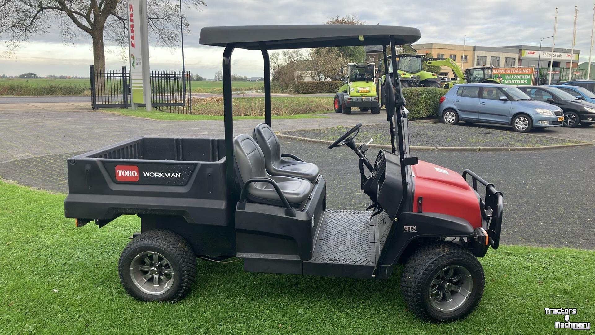 Snow Removal Equipment Toro Workman lithium GTX