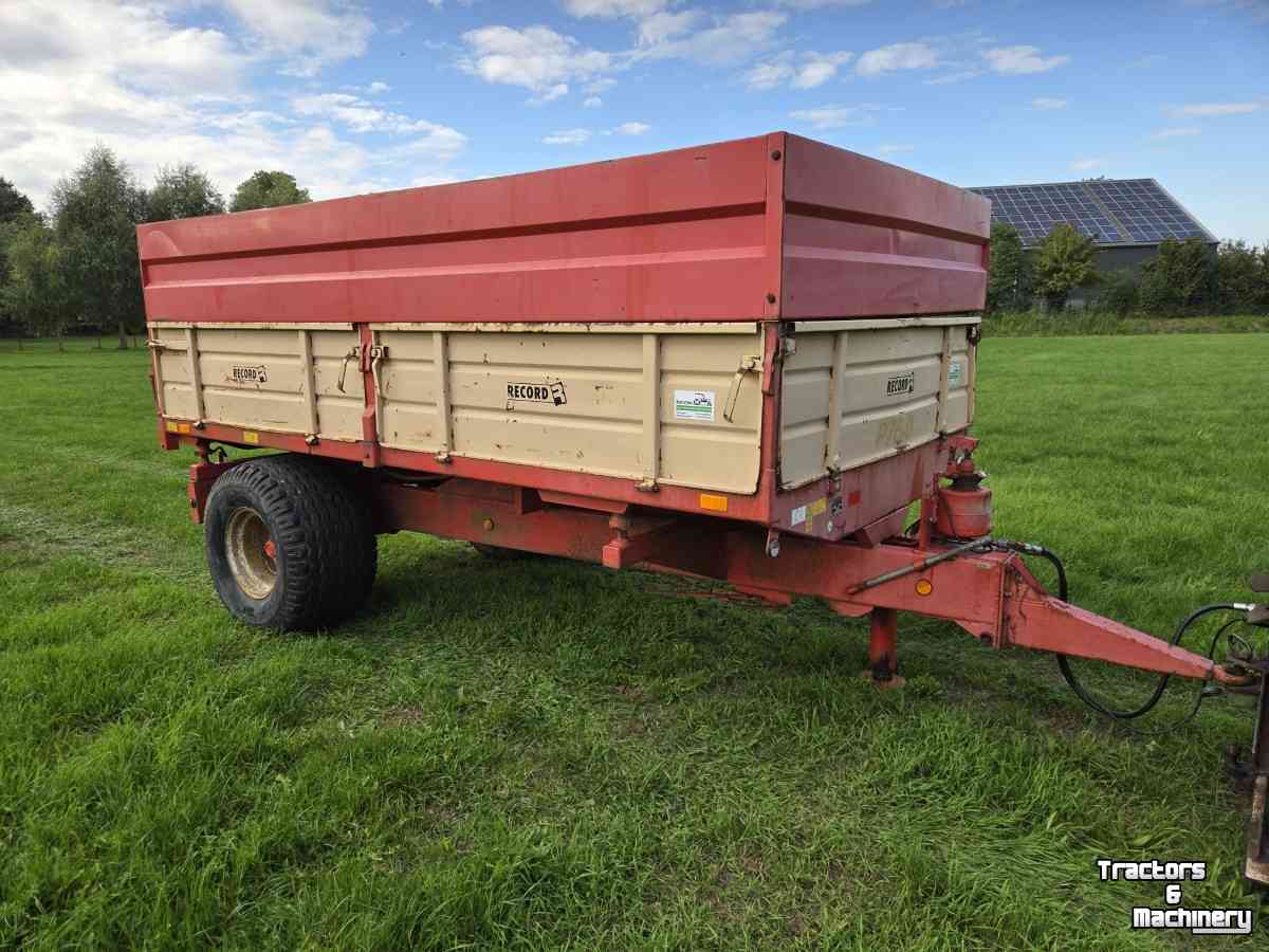 Dumptrailer Record Record SP 60 3 zijdige kipper 6 ton
