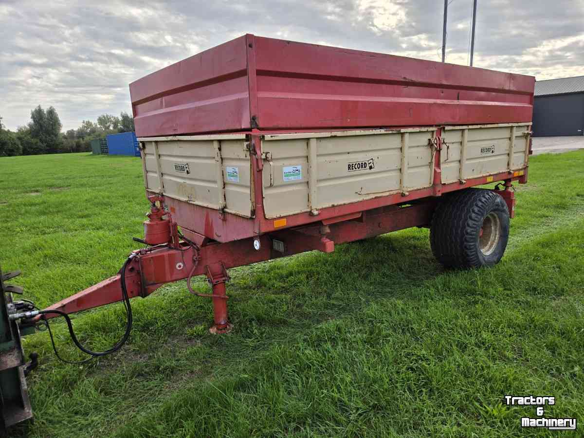 Dumptrailer Record Record SP 60 3 zijdige kipper 6 ton