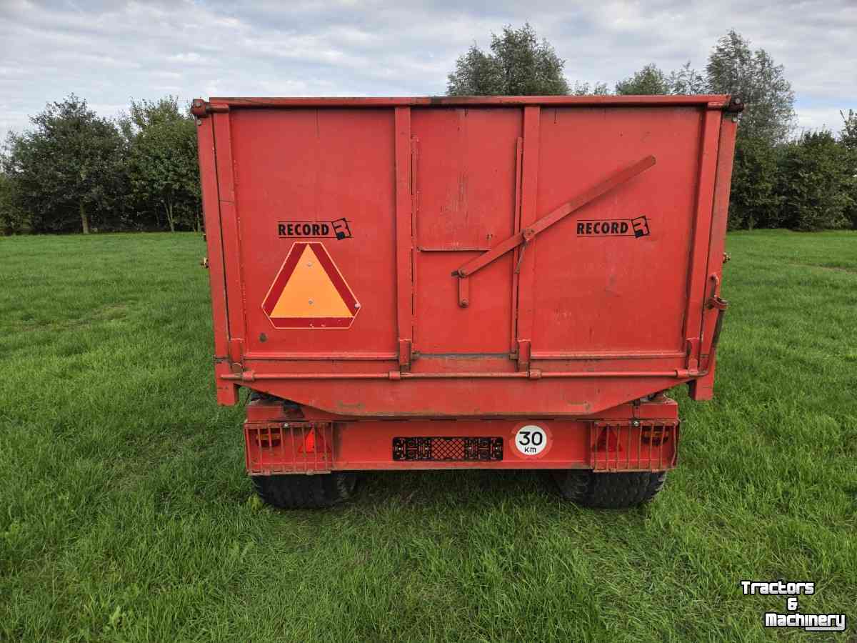 Dumptrailer Record Record SP 60 3 zijdige kipper 6 ton