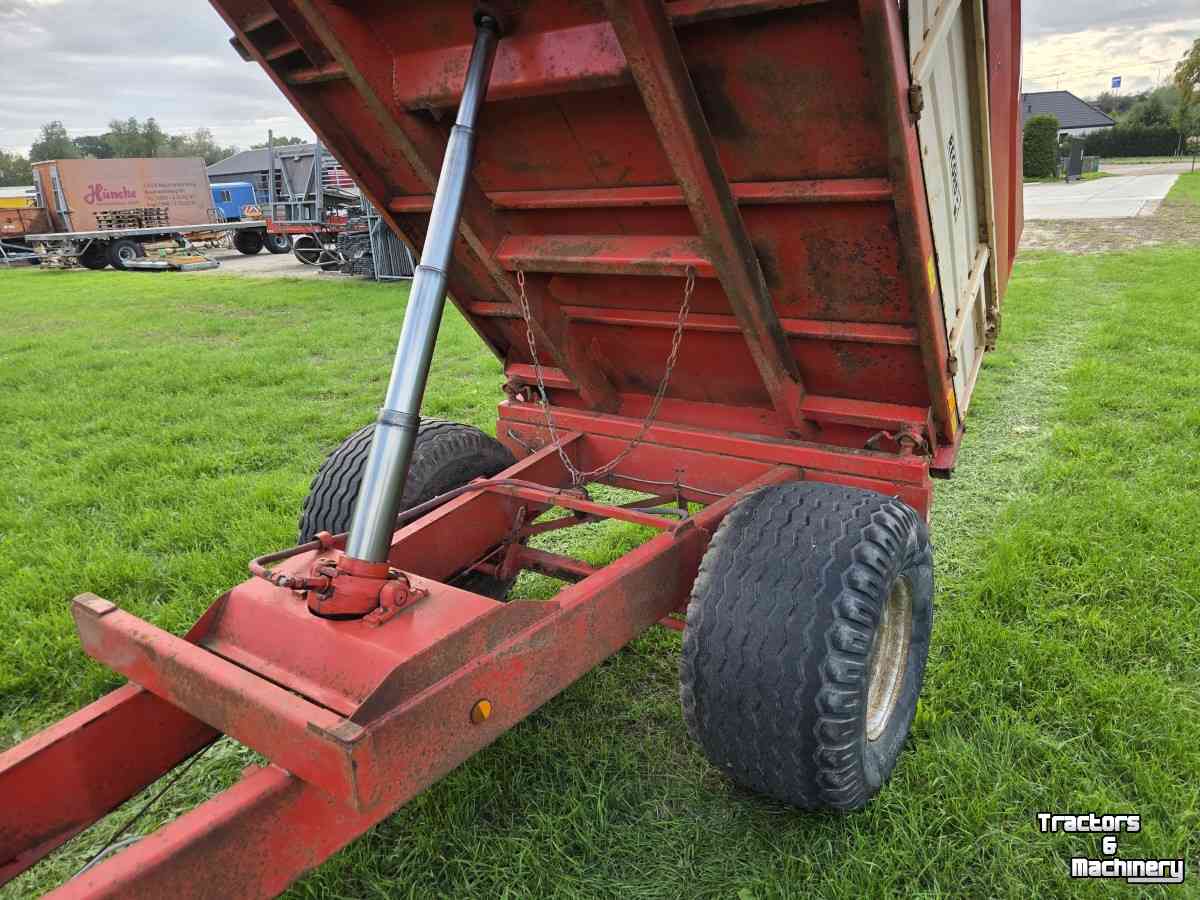 Dumptrailer Record Record SP 60 3 zijdige kipper 6 ton