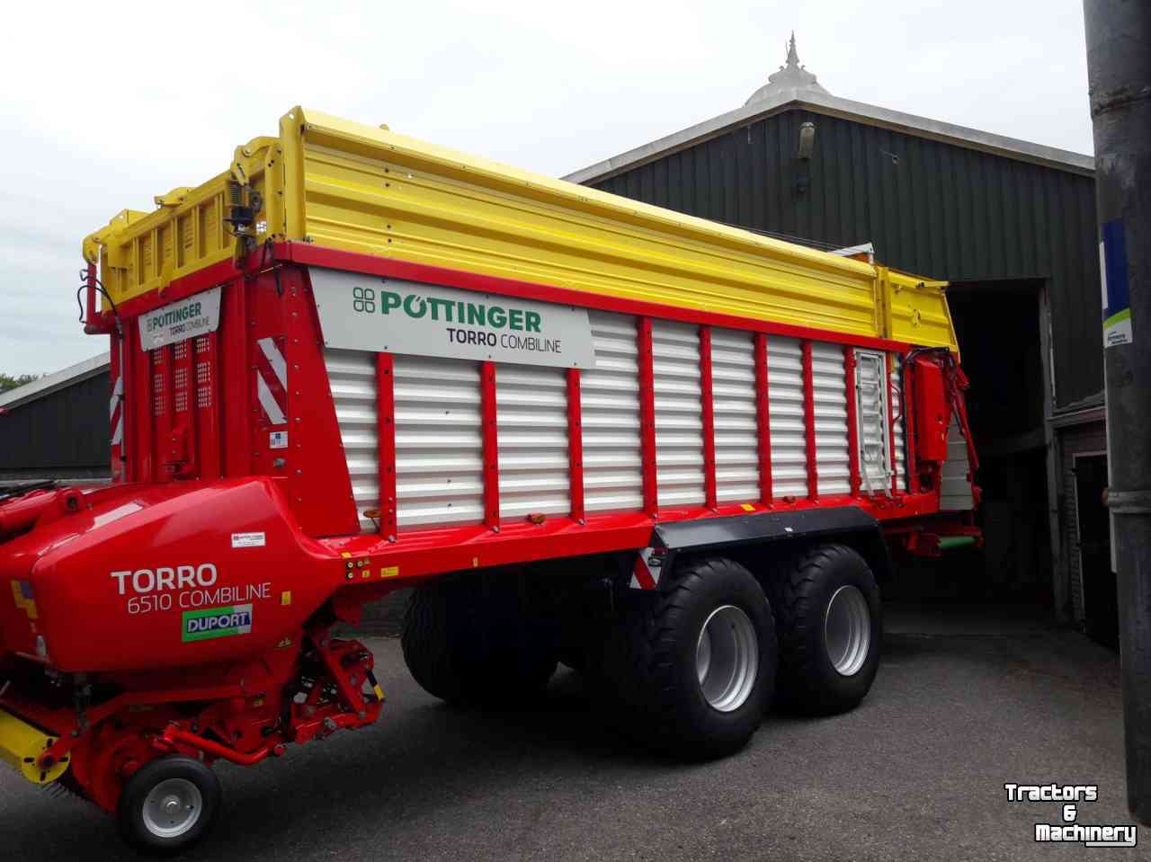 Self-loading wagon Pottinger Torro 6510 Combiline