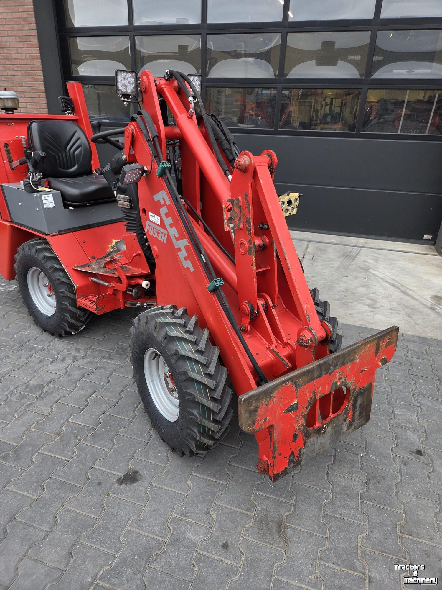 Wheelloader Fuchs Fuchs F853H lage zitting