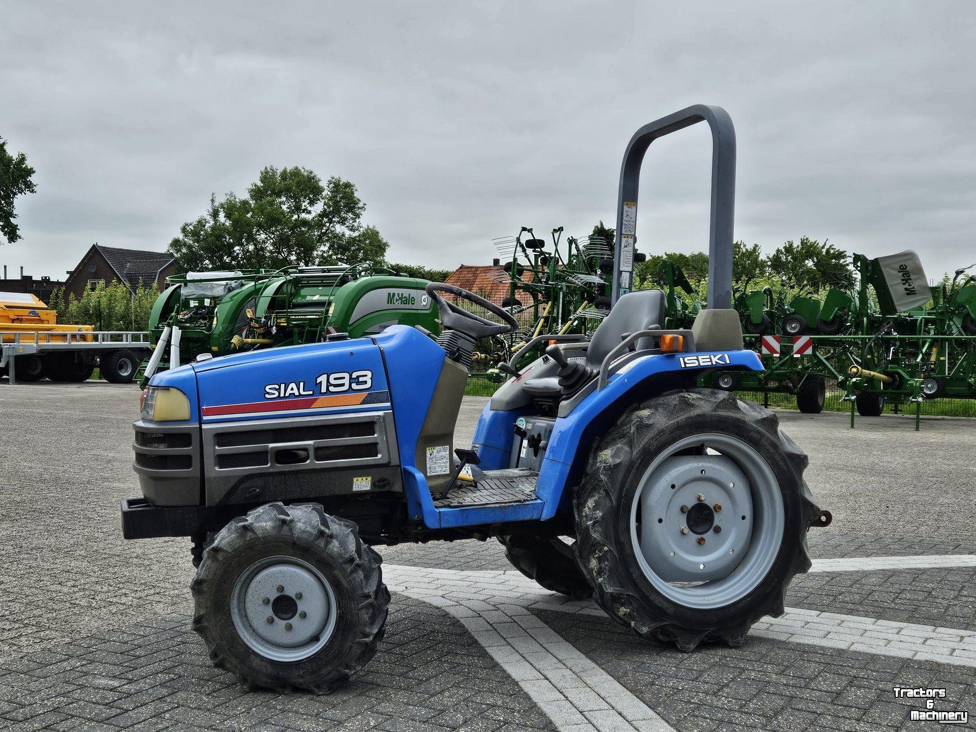 Small-track Tractor Iseki SIAL 1932306+548/456+ compact tractor