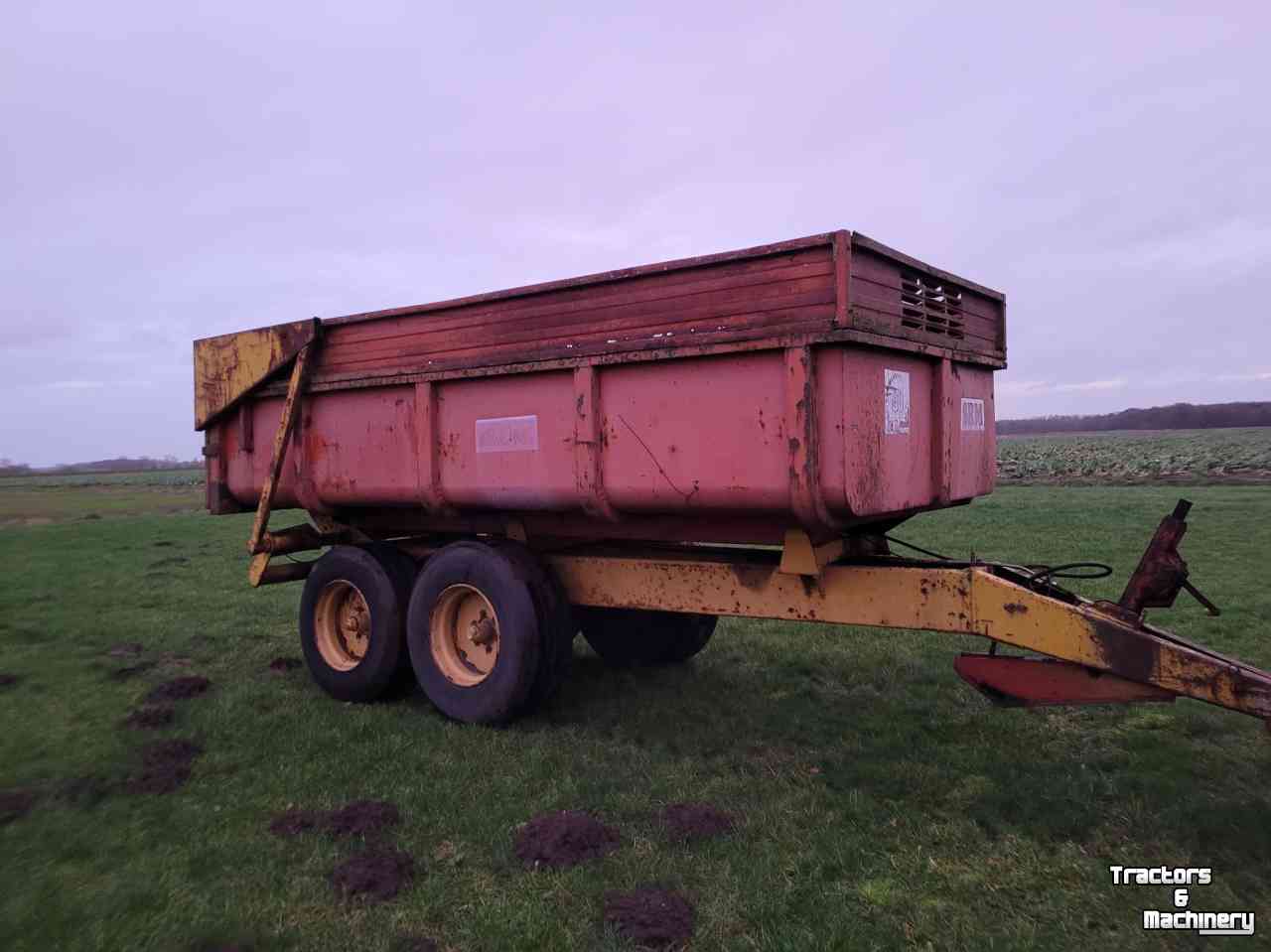 Dumptrailer Schuitemaker Kipper T 11