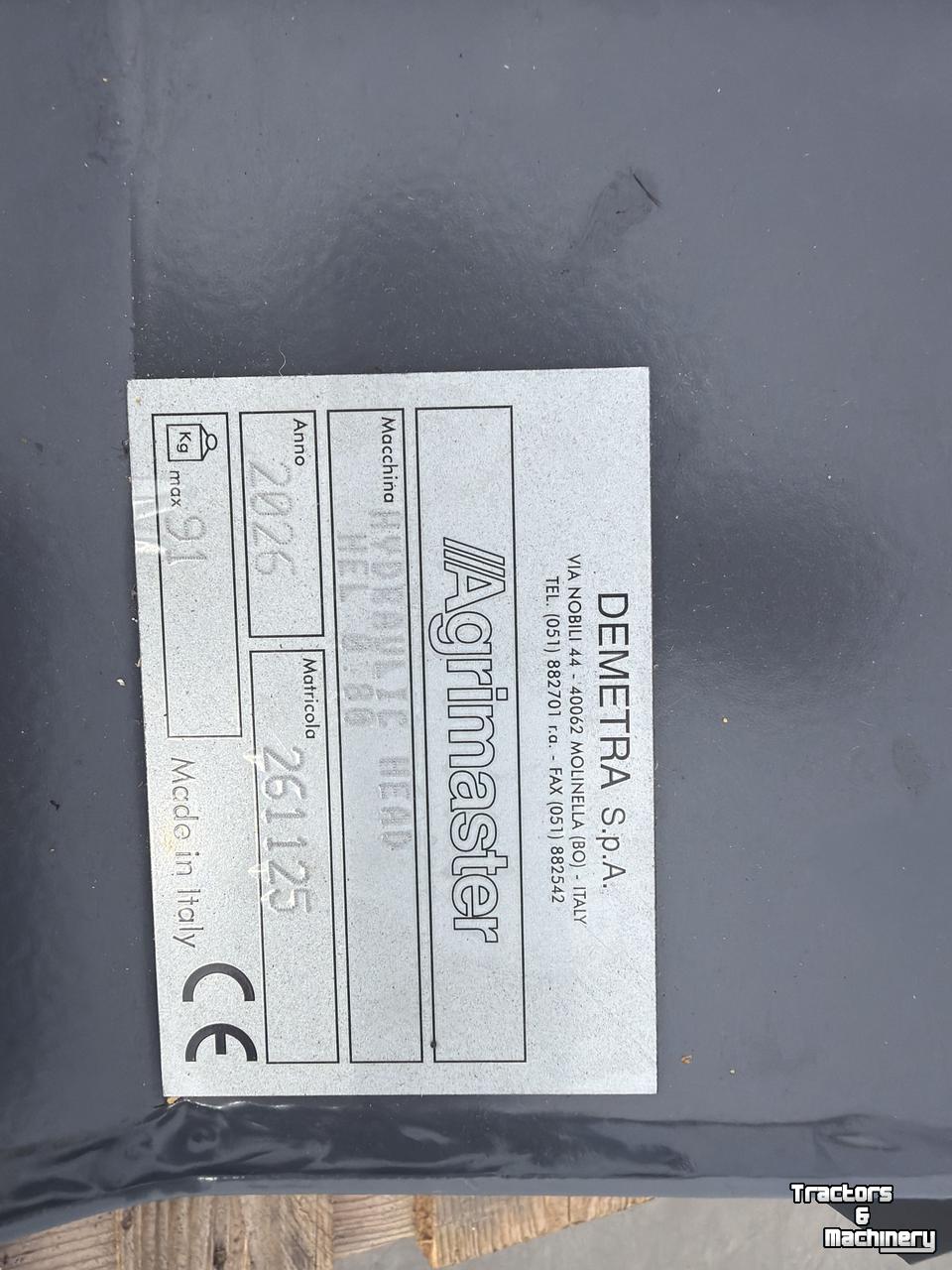 Flail mower AGM Hydraulische klepelmaaier CW 05