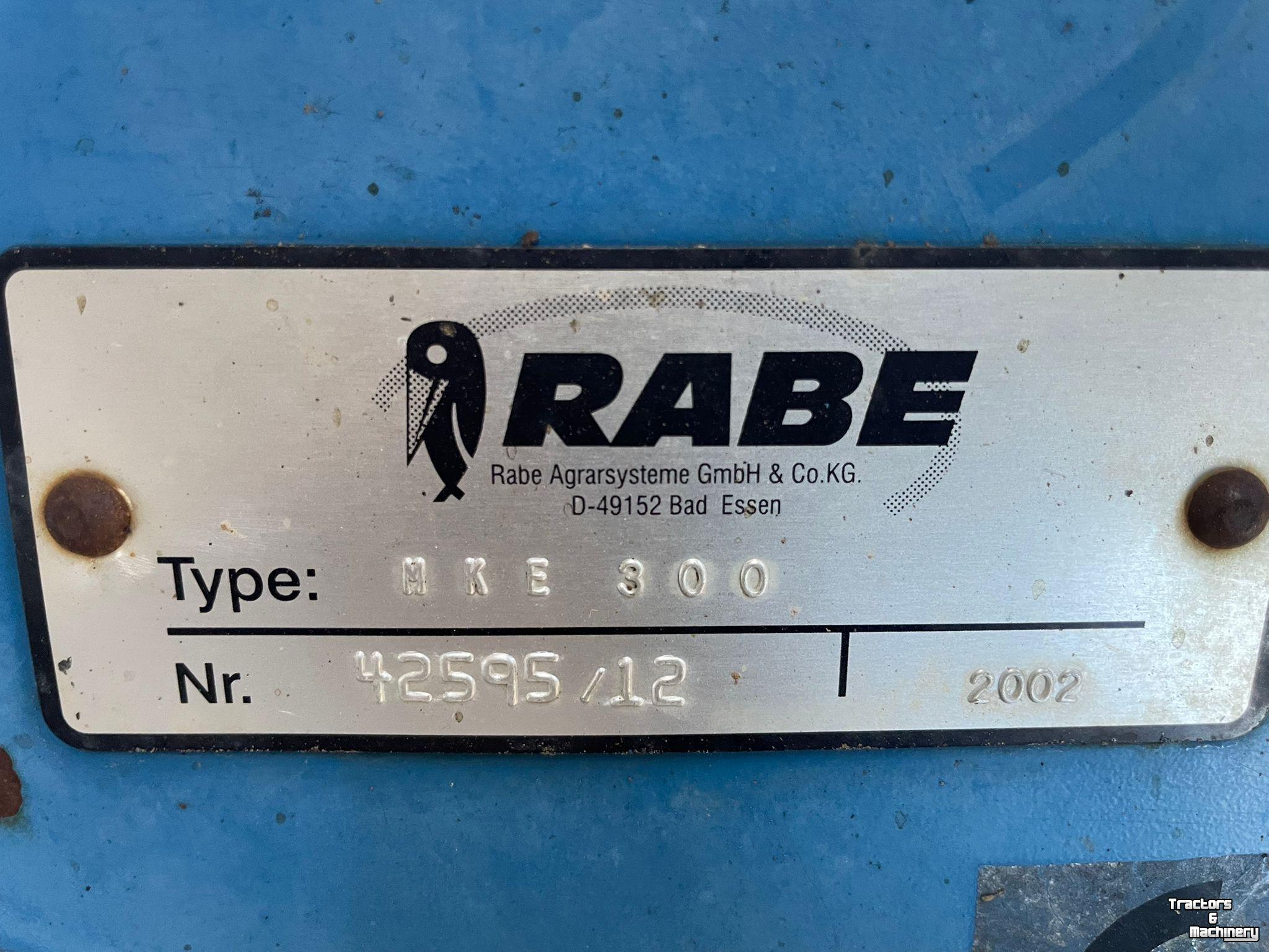 Rotary Harrow Rabe MKE 300