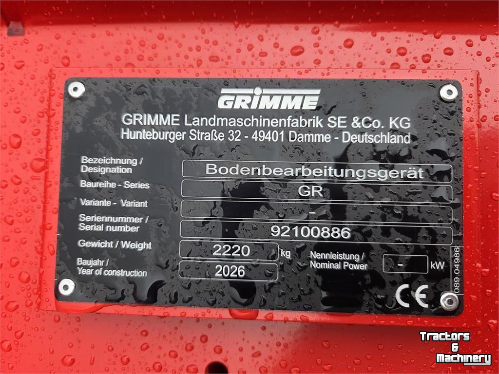 Other tillage machinery and accessories Grimme GR 300
