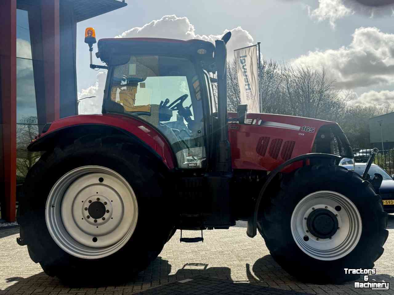 Tractor Case-IH Puma 165CVX vario Fronthef Lucht 6026u  vol geveerd 40km