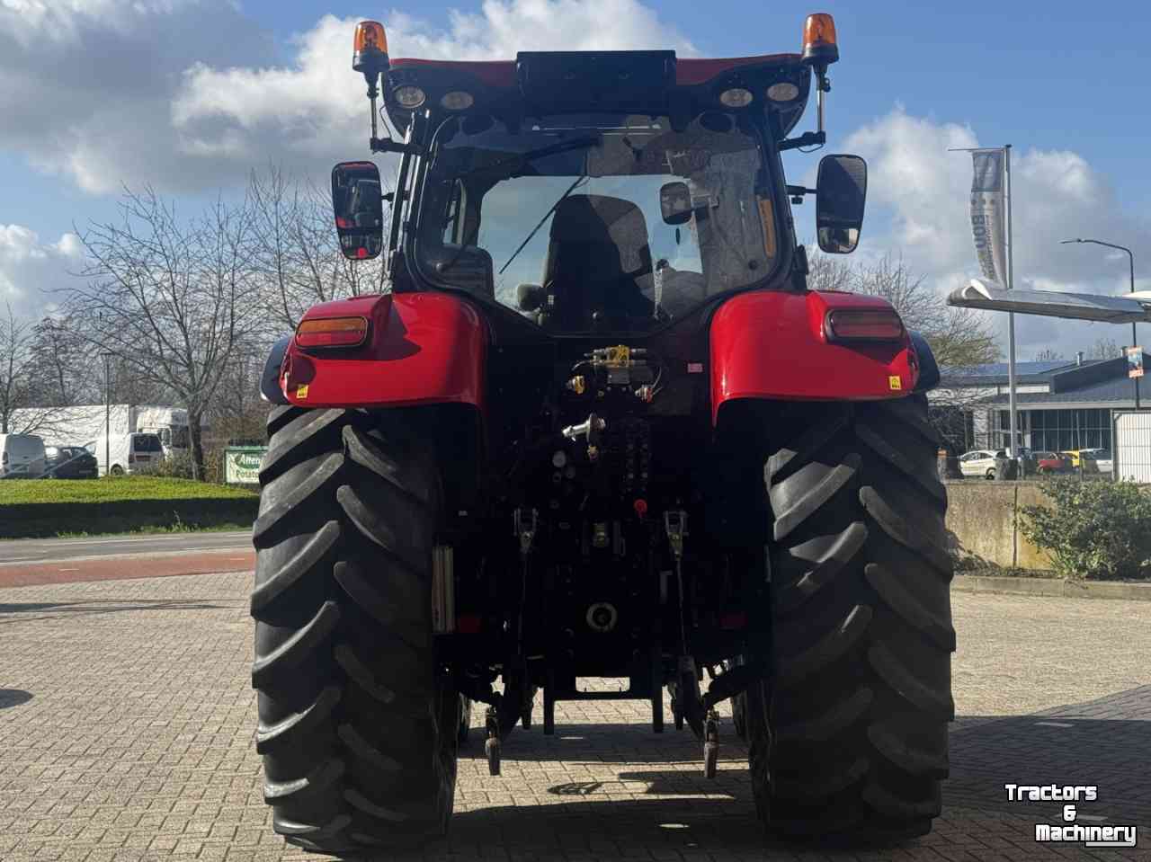 Tractor Case-IH Puma 165CVX vario Fronthef Lucht 6026u  vol geveerd 40km