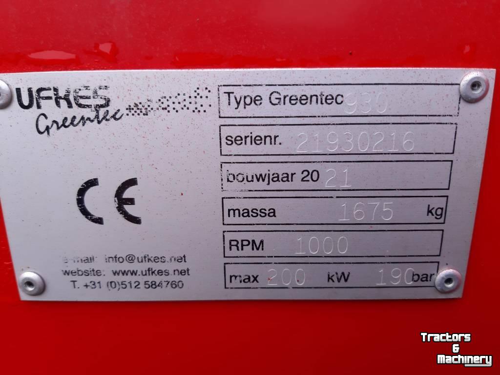 Wood shredder Greentec Cheetah 30 Unimog
