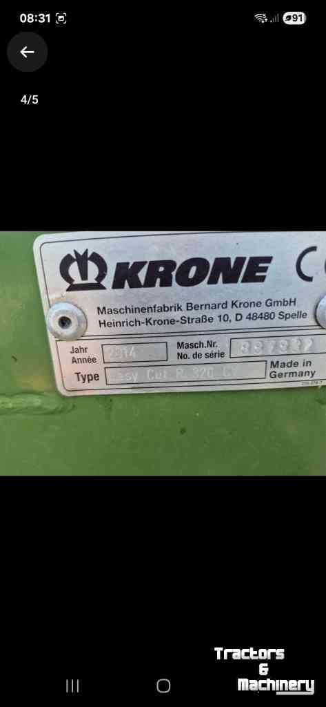 Mower Krone R320