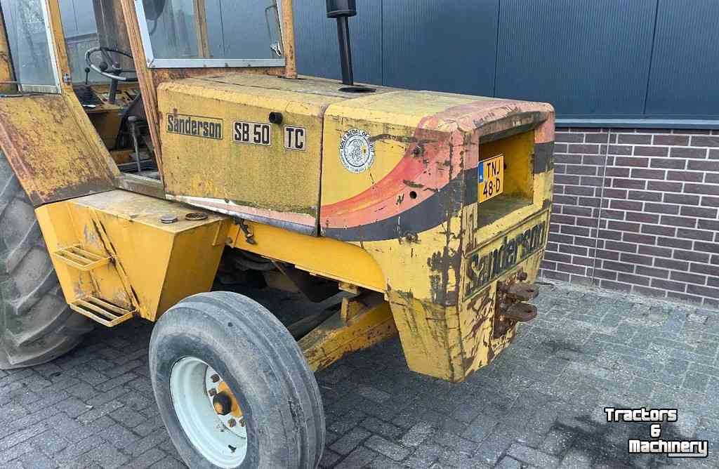 Rough terrain Forklift Sanderson SB 50 TC ruwterrein heftruck - Manitou JCB